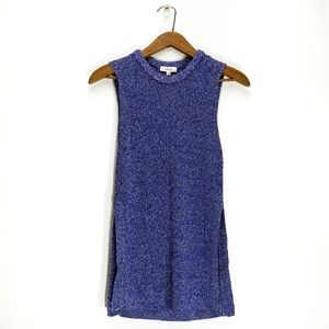 Aritzia | Wilfred Palmier Sleeveless Sweater XXS Heathered Blue